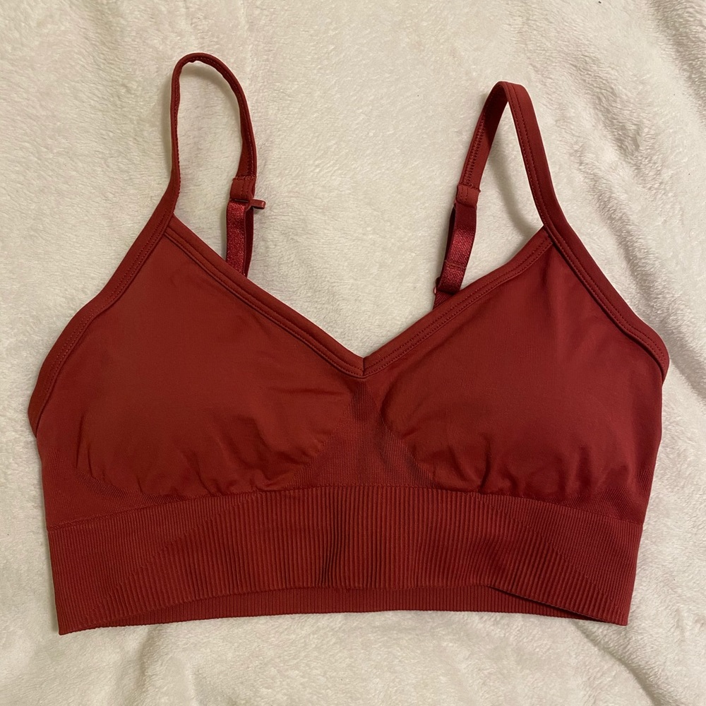 NWT Lululemon Ebb To Street Bra C/D Chianti 6